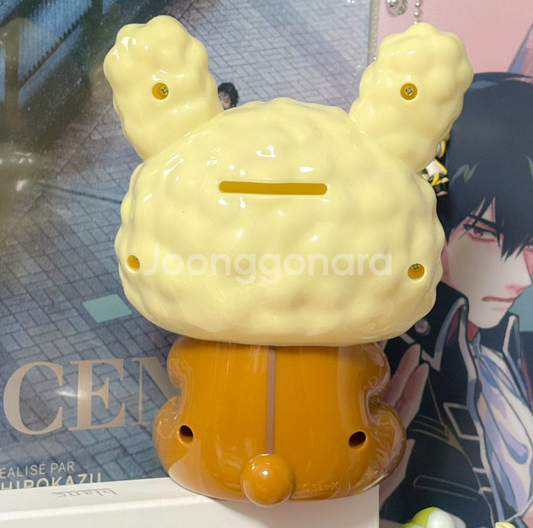 고전 토끼 리락쿠마 딸기 피규어 저금통 코리락쿠마--1