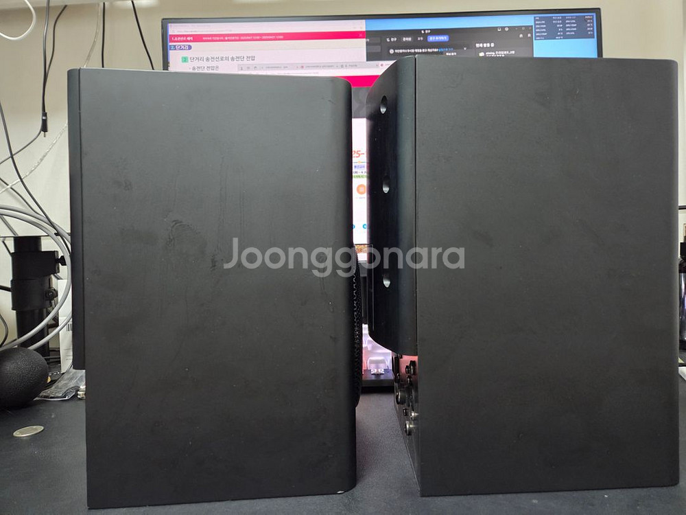 야마하 msp5+ 스피커 스텐드 + xlr to 3.5--1