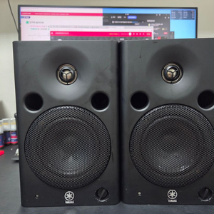 야마하 msp5+ 스피커 스텐드 + xlr to 3.5