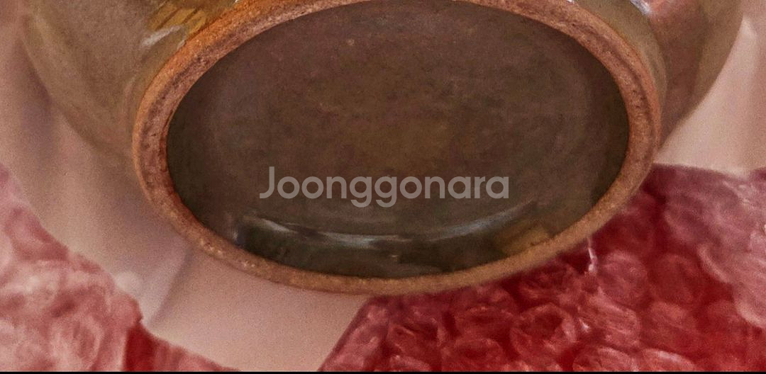 나눔 도자기 고려 청자 연화문 표주박 주전자 골동품--8
