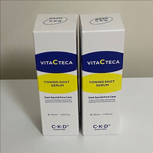 종근당건강 비타씨테카 토닝샷 세럼 30ml 2개