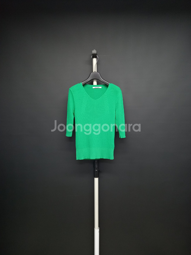 새 나이스클랍 춘하 레이온 니트블라우스 F 44-66--0