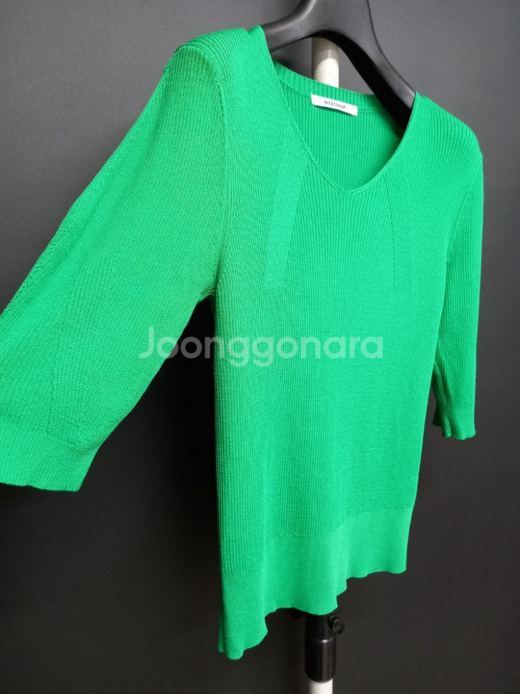 새 나이스클랍 춘하 레이온 니트블라우스 F 44-66--3