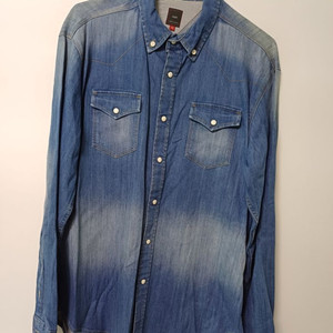 남성 HUM 데님 청남방 (사방스판100)