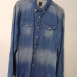 남성 HUM 데님 청남방 (사방스판100)