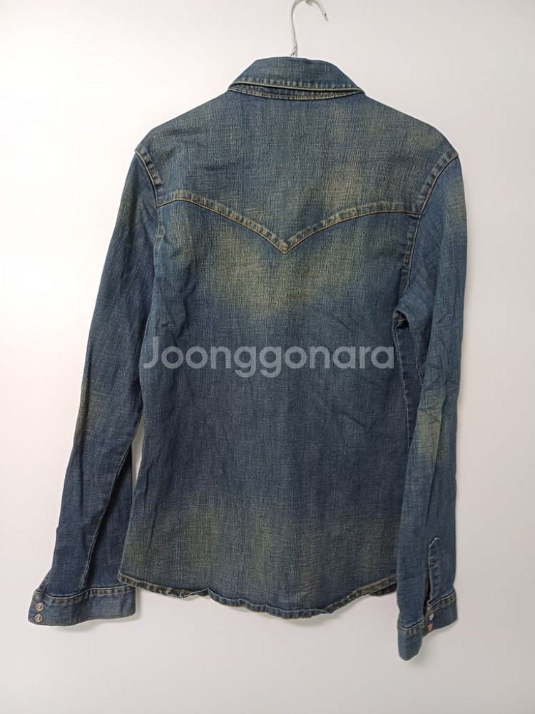남성 데님 청남방 (새상품급.사방스판95)--6