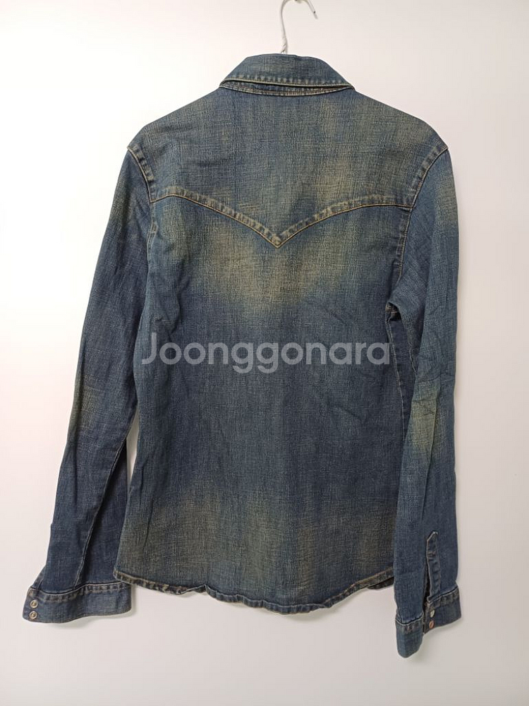 남성 데님 청남방 (새상품급.사방스판95)--4