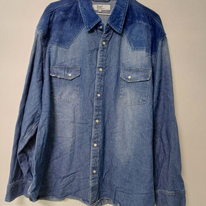 남성 빅사이즈 데님 청남방(새상품급.115-120)