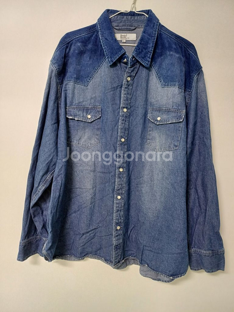 남성 빅사이즈 데님 청남방(새상품급.115-120)--7