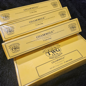 TWG 카모마일, 크림카라멜, 얼그레이