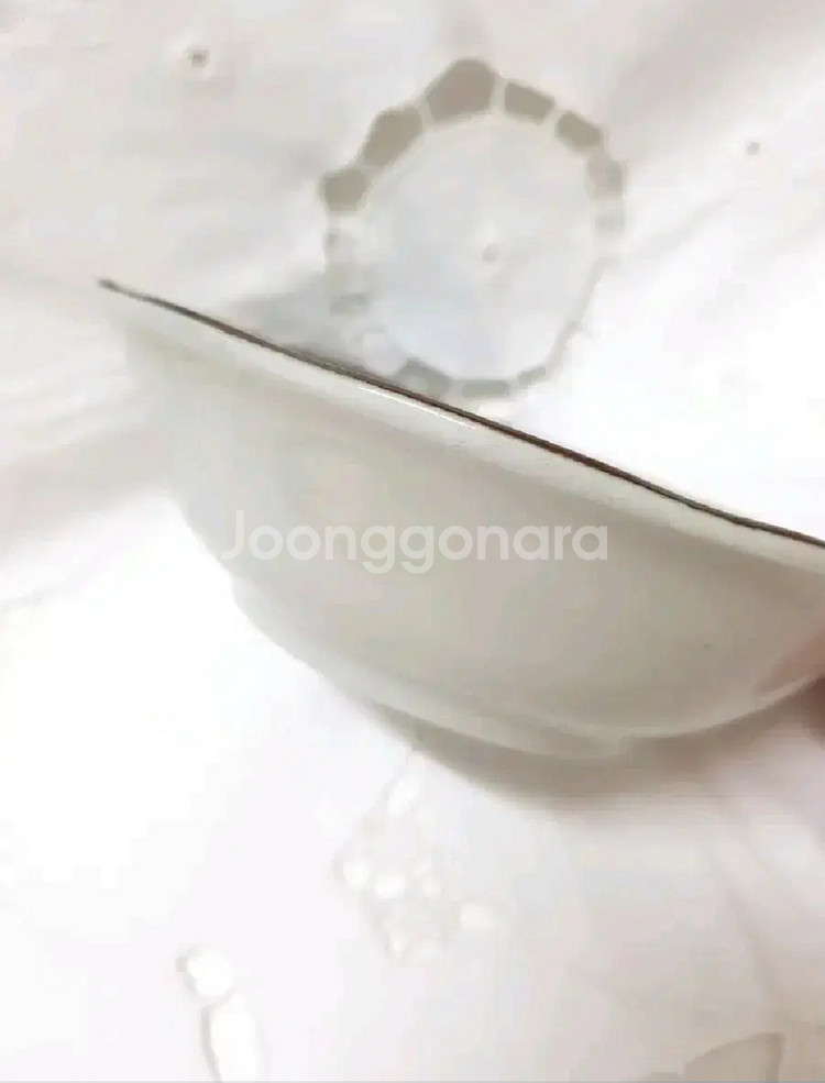 일본고전 미노야키 도자기 접시--4