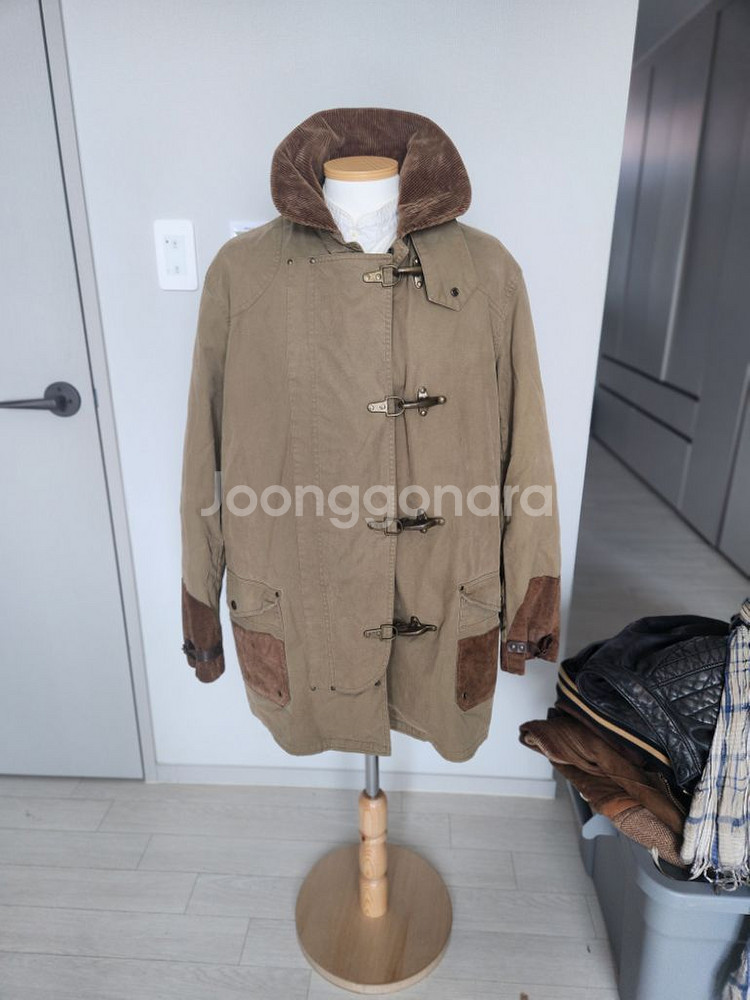 폴로 랄프로렌 빈티지 파이어맨코트 라지--9