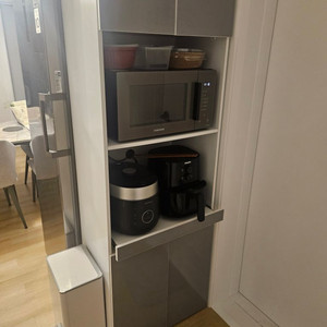 전자렌지 수납장