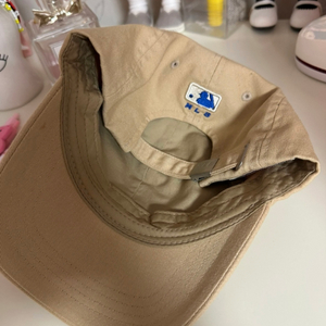 MLB 베이지 키즈모자