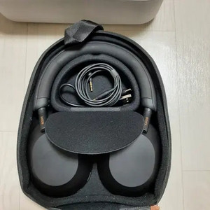 소니 WH 1000XM5 헤드폰 블랙