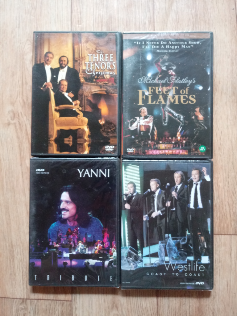 DVD4장일괄