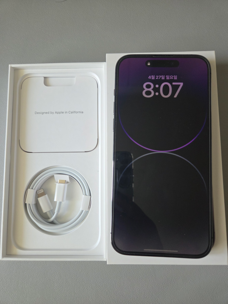 S급 아이폰 14프로맥스 ProMax 512GB 딥퍼플