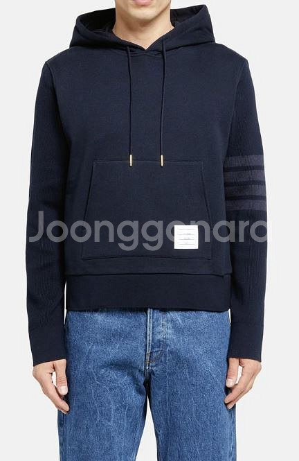 톰브라운 사선완정 루프백 후드 5사이즈 팝니다.--1
