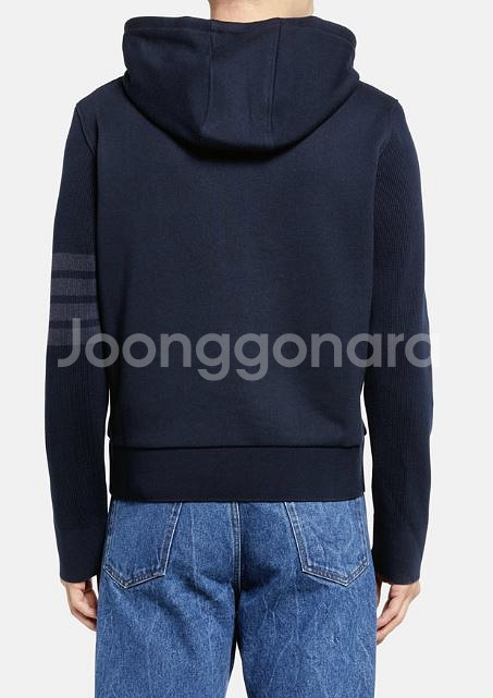 톰브라운 사선완정 루프백 후드 5사이즈 팝니다.--3
