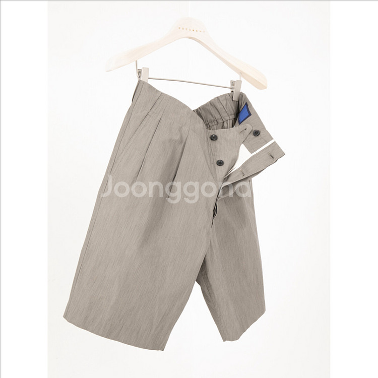 [도큐먼트](새상품)메모리코튼 반바지(L(34))--0