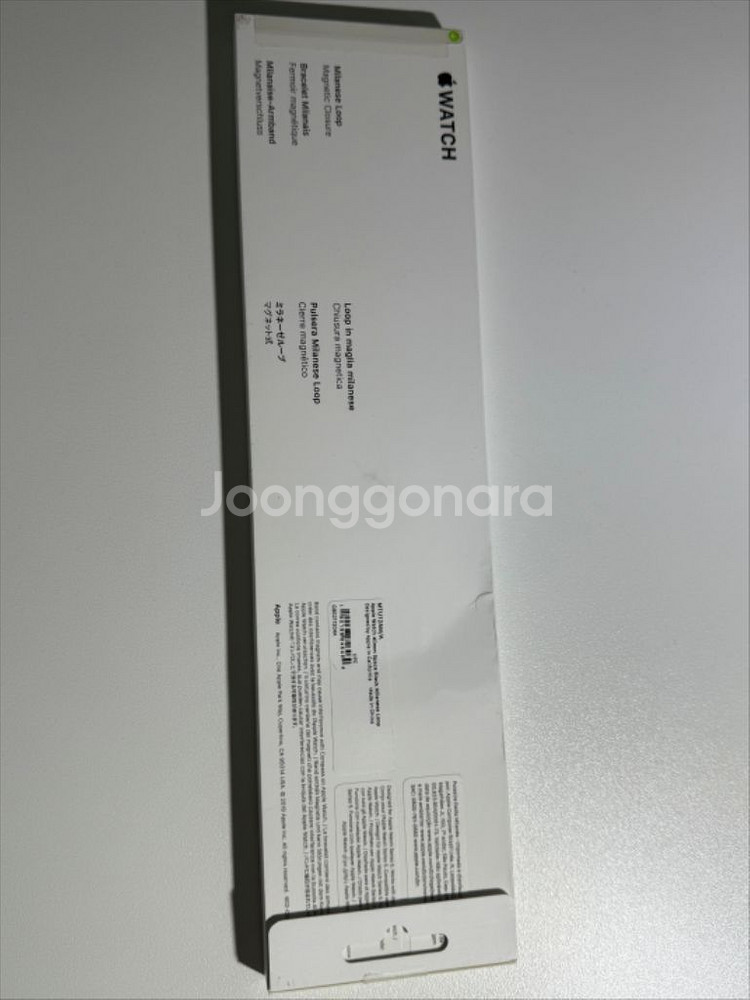 애플워치 밀레니즈루프 스페이스블랙 38/40/41mm--3