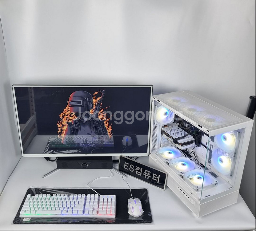 60만원 게이밍컴퓨터 풀세트 발로란트 배그 롤 피파--4