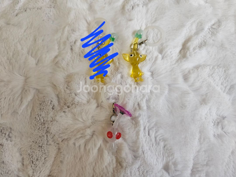 피크민 메지루시 1탄 노랑 하양--0