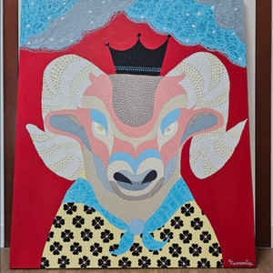 태국산 그림 캔버스 작품