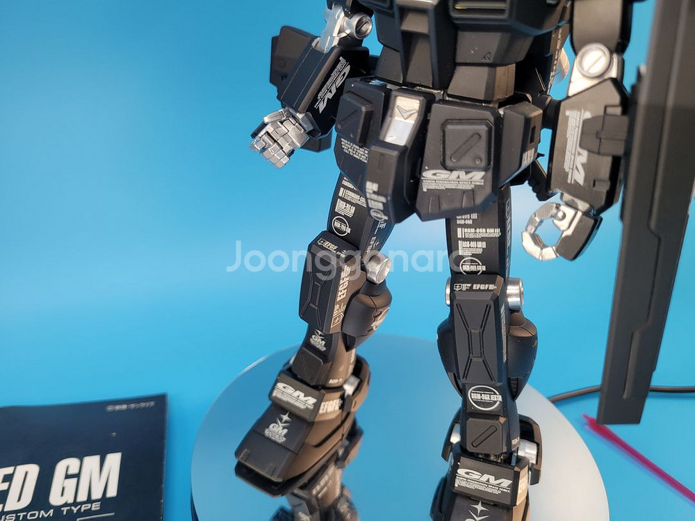 MG 파워드짐 풀도색 건담 GM 양산형개 반다이 건프라--1