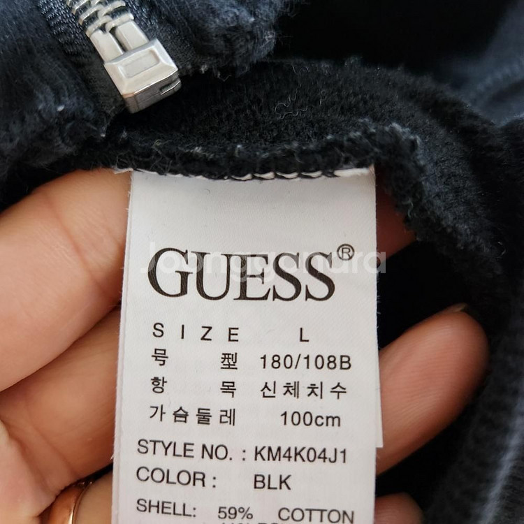 게스 남성 후드자켓 100L--5