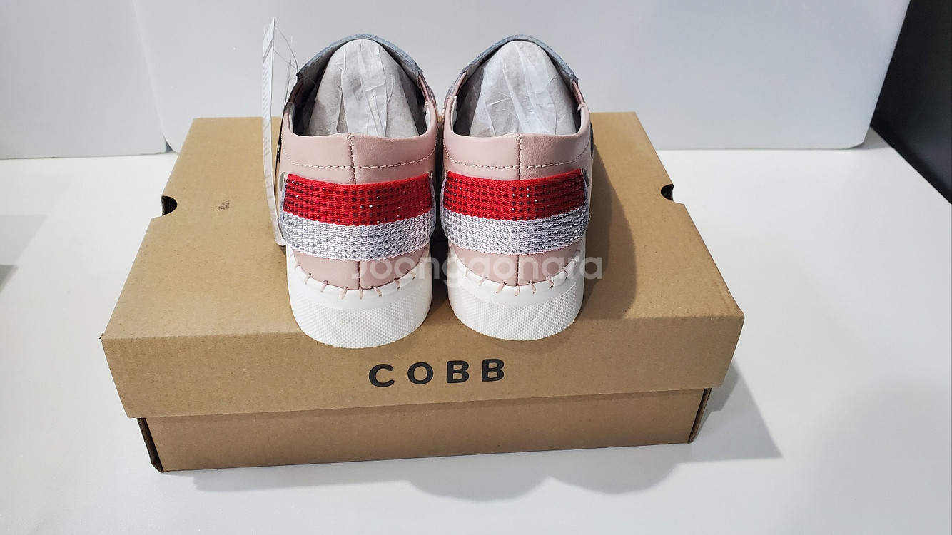 COBB 소가죽 여성신발 새제품--1