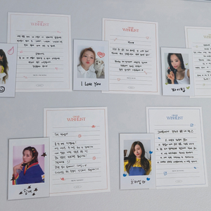 에이핑크 2022 시즌그리팅 메세지카드&포카 세트
