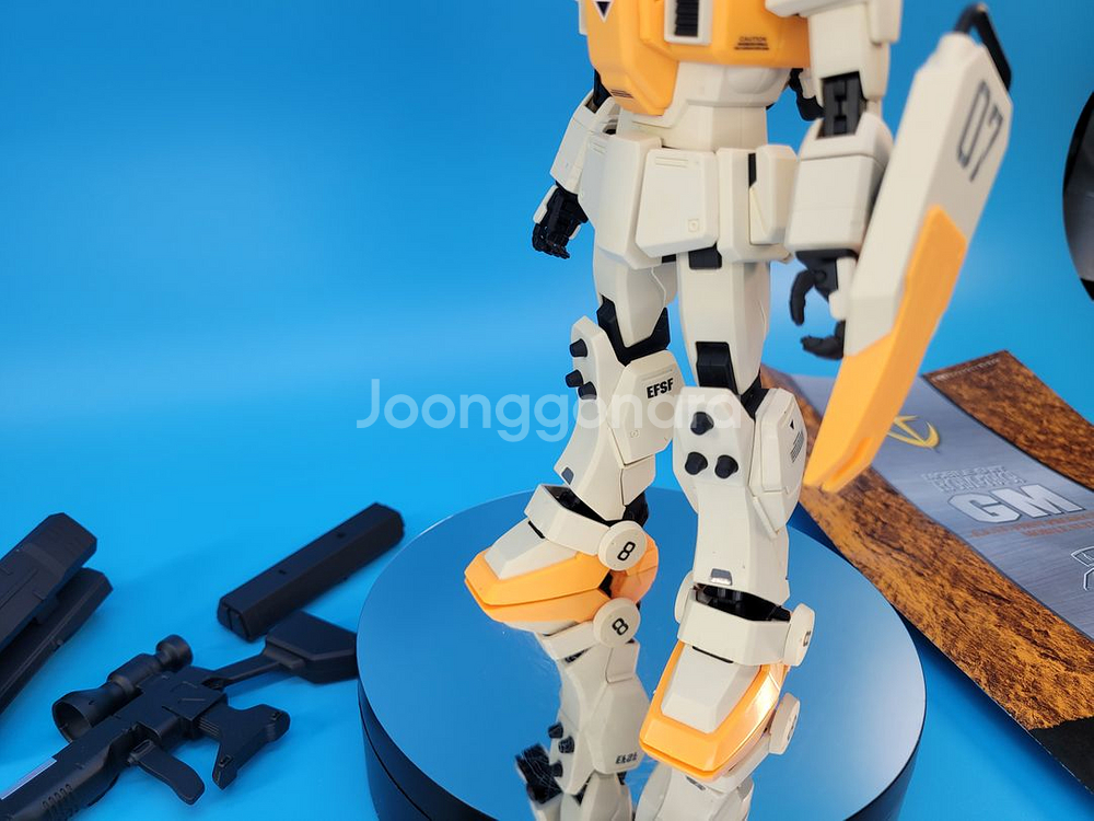 MG 육전형짐 도색 무광 건담 반다이 건프라 프라모델--6