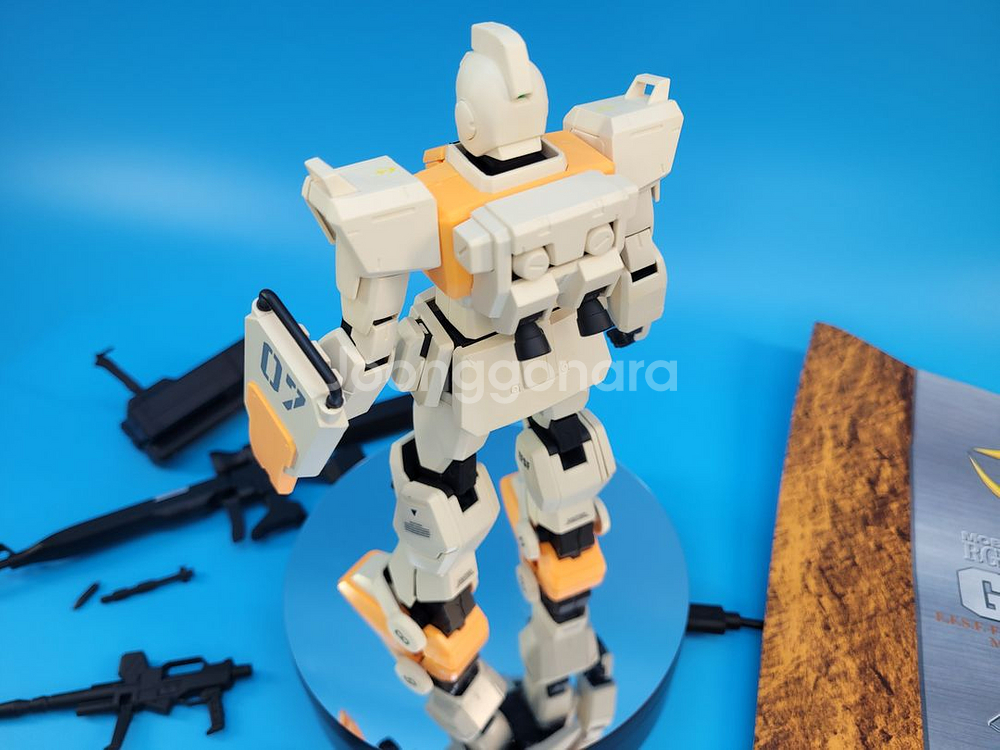 MG 육전형짐 도색 무광 건담 반다이 건프라 프라모델--7