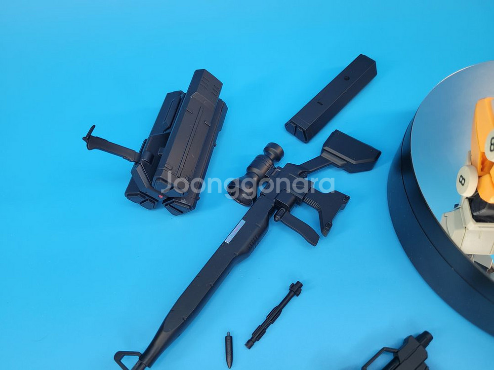 MG 육전형짐 도색 무광 건담 반다이 건프라 프라모델--9