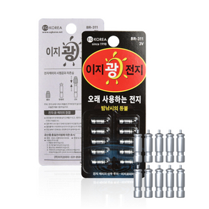 국산 BR311 배터리 10개입 낚시 새상품