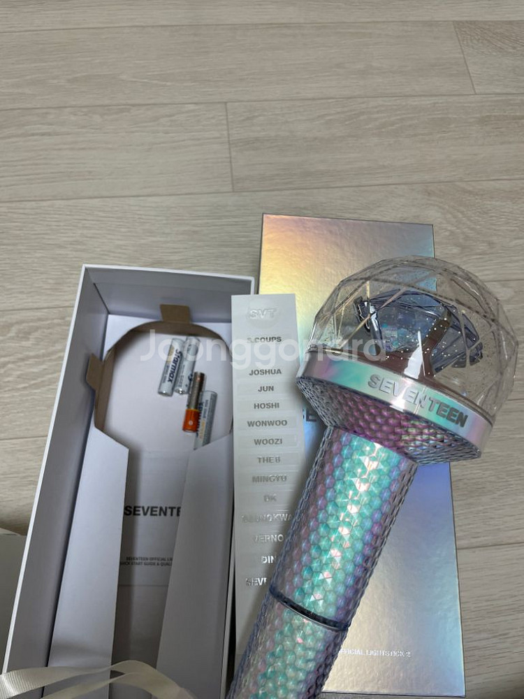 캐럿봉 뉴럿봉 세븐틴 응원봉--1