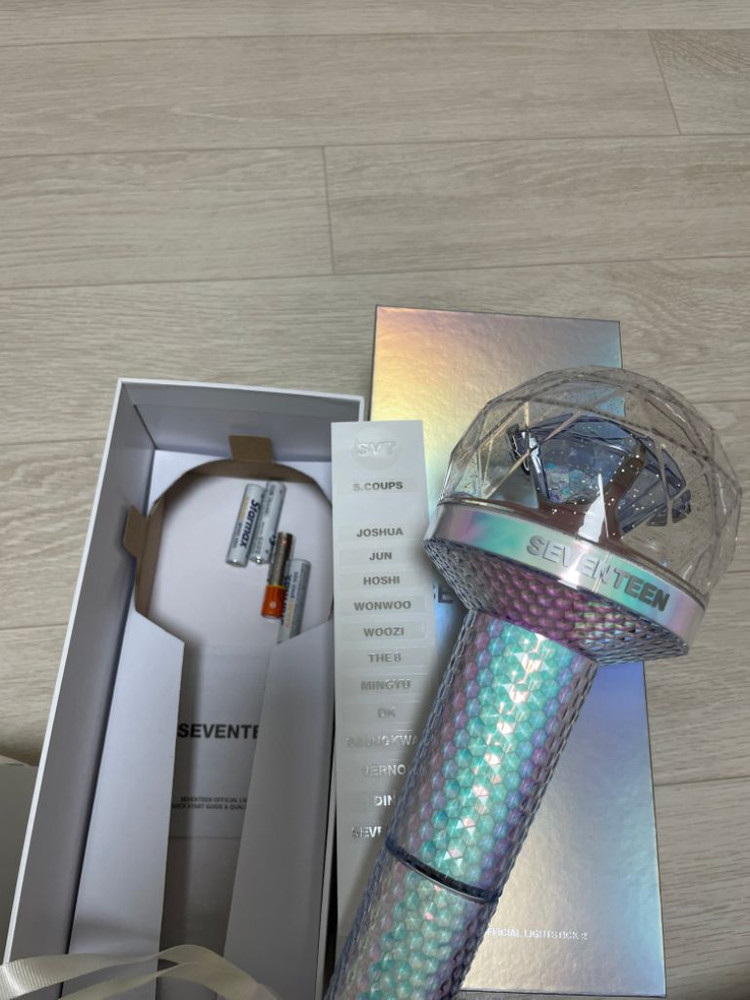 캐럿봉 뉴럿봉 세븐틴 응원봉 이미지