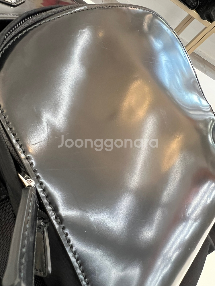 [럭스올 울산점] 프라다 리나일론 레더 브러쉬드 백팩--8