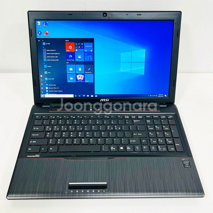 게이밍 i5 램16기가 지포스그래픽 ssd256 노트북--1