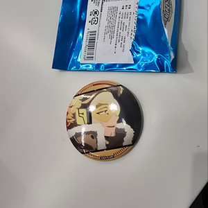 나히아 히로아카 전시회 호크스 캔뱃지 정가 양도