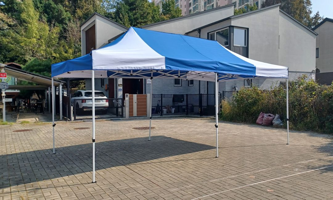 새상품 3x6캐노피천막. 800D 독일수출 지붕--2