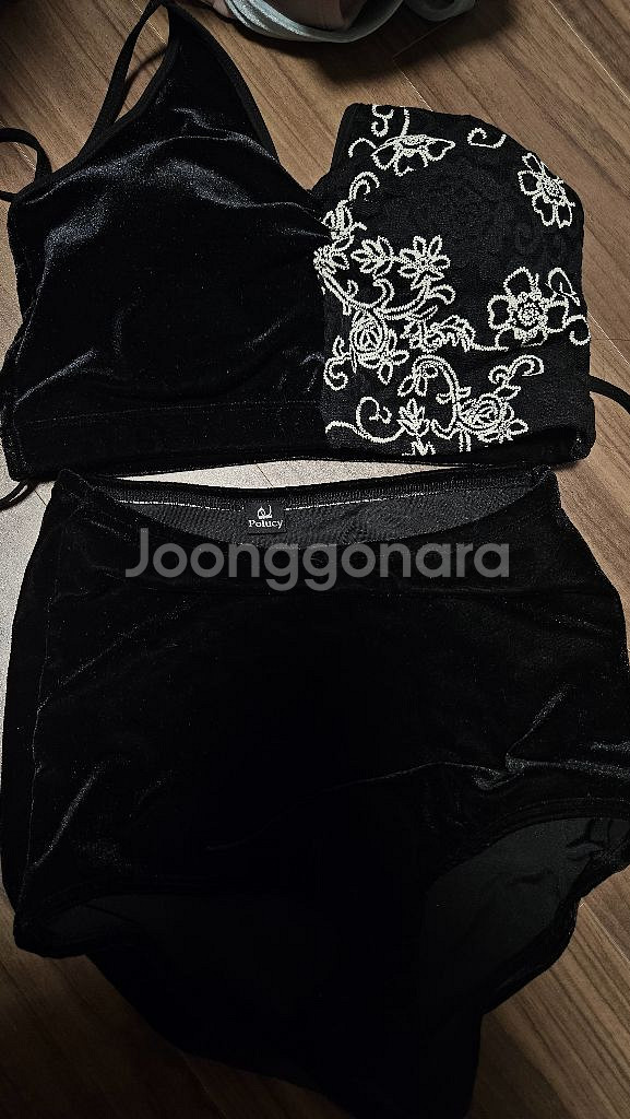 폴루시폴웨어 한정판 벨벳 새상품 S--2