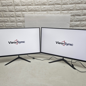 VIEWSYNC 27인치 LED 모니터 2개 입니다