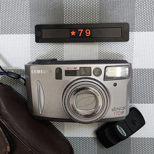 삼성캐녹스 170 IP 필름카메라 리모컨 파우치포함