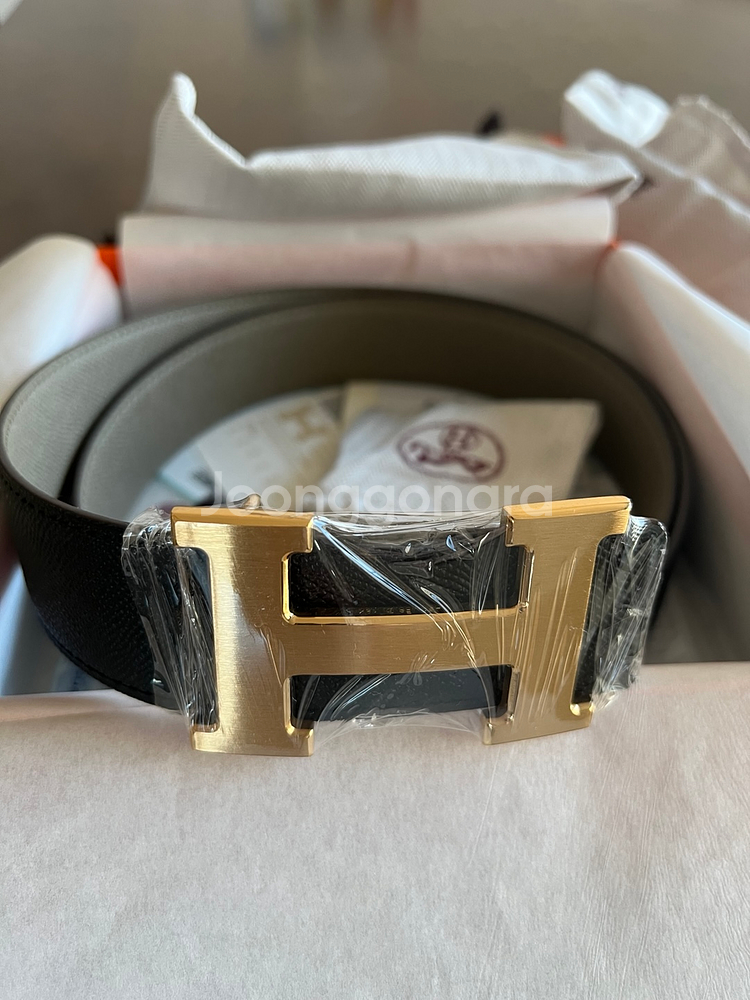 에르메스 남성벨트 새상품--0