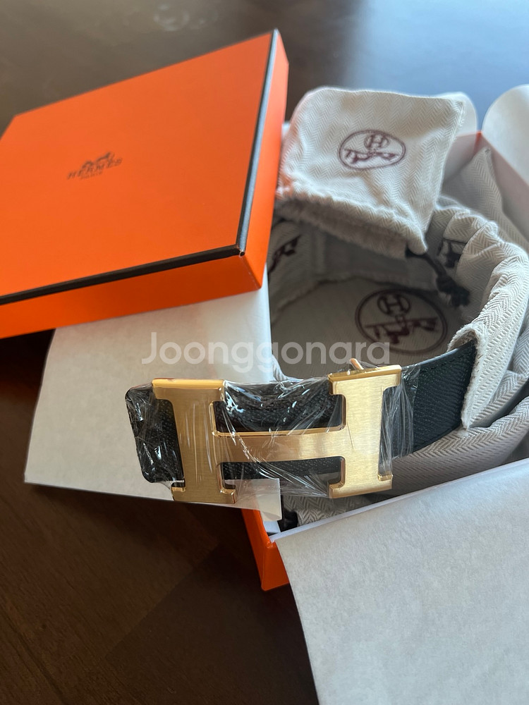 에르메스 남성벨트 새상품--1