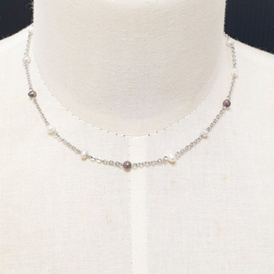 Elegant Pearl Chain Necklace