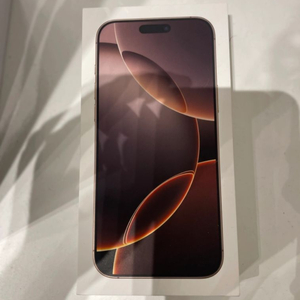 미개봉 아이폰16 프로맥스 512 데저트팝니다