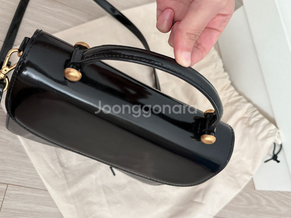 에떼 ette 코스메 스퀘어백 블랙 (원가35만)--8